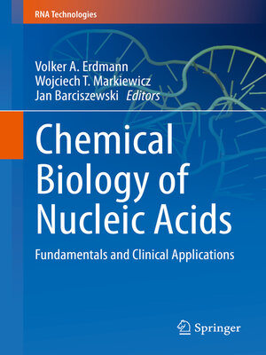 cover image of Chemical Biology of Nucleic Acids